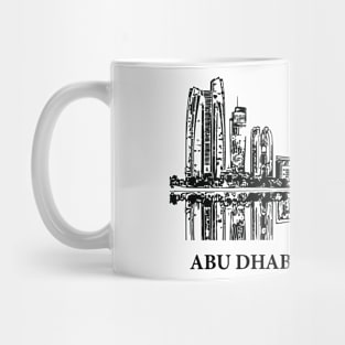 Abu Dhabi - United Arab Emirates Mug